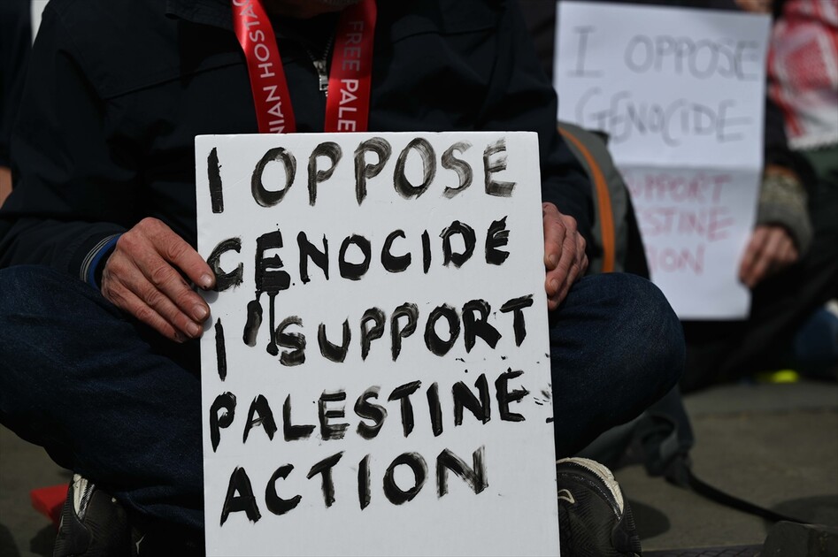 Londra’da Palestine Action Yasağına Karşı Protesto düzenlendi