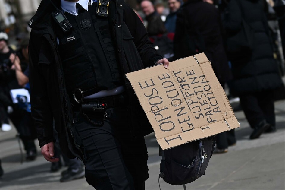 Londra’da Palestine Action Yasağına Karşı Protesto düzenlendi