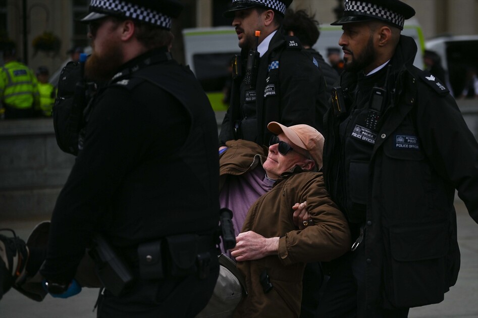 Londra’da Palestine Action Yasağına Karşı Protesto düzenlendi