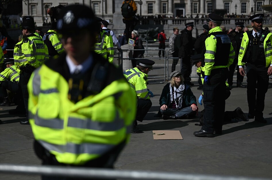 Londra’da Palestine Action Yasağına Karşı Protesto düzenlendi