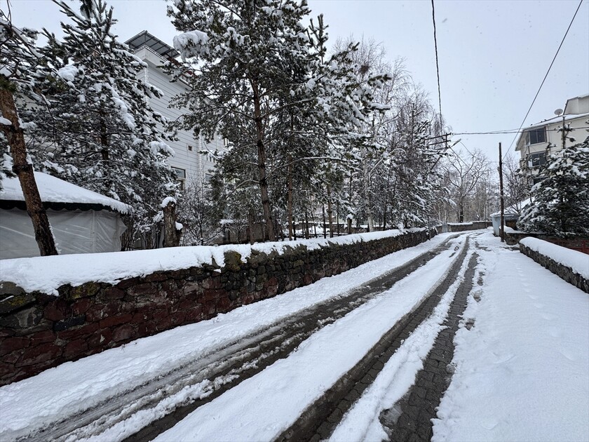 لە ١٦٣ گوند و ئاوایی باکووری ڕۆژهەڵاتی تورکیا بە هۆی بەفرەوە ڕێگەکان داخراون