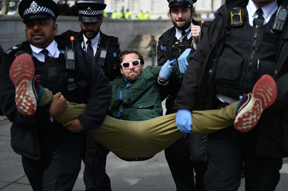 Londra’da Palestine Action Yasağına Karşı Protesto düzenlendi