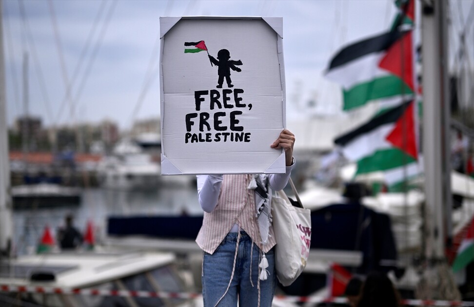 Küresel Sumud Filosu gücünü artırarak Barselona'dan Gazze'ye doğru yola çıktı