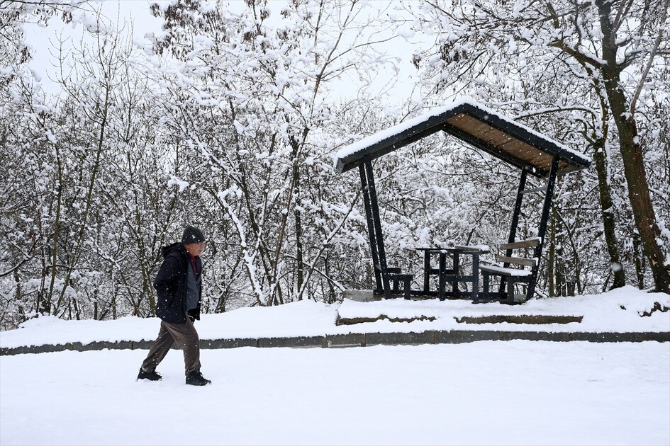 Muş'ta kar yağışı etkili oldu