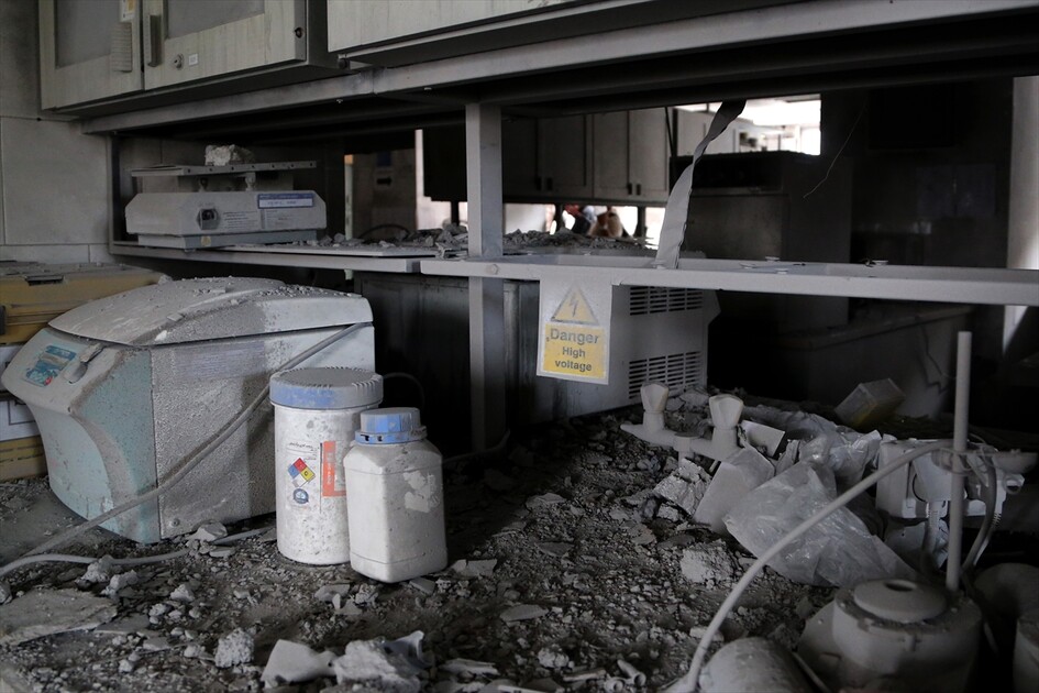 من الأقدم عالميا.. الأناضول ترصد آثار قصف معهد باستور بإيران