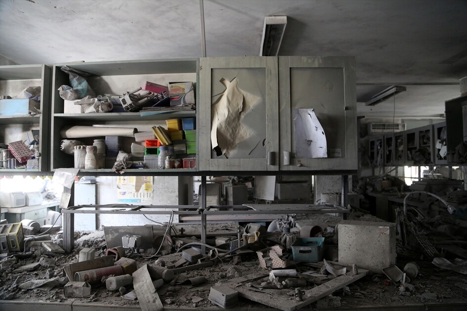 من الأقدم عالميا.. الأناضول ترصد آثار قصف معهد باستور بإيران