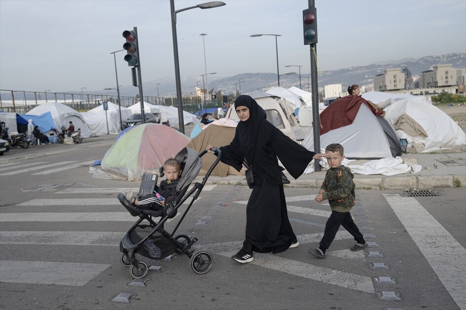Displaced civilians struggle to survive in Beirut amid ongoing attacks