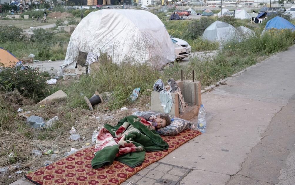 Displaced civilians struggle to survive in Beirut amid ongoing attacks