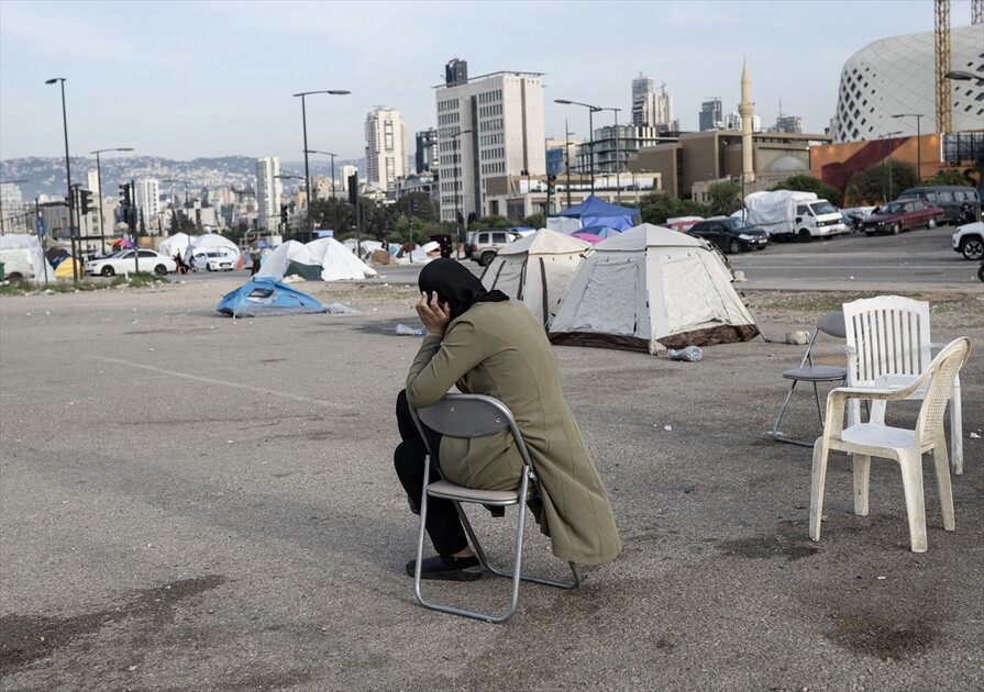 Displaced civilians struggle to survive in Beirut amid ongoing attacks