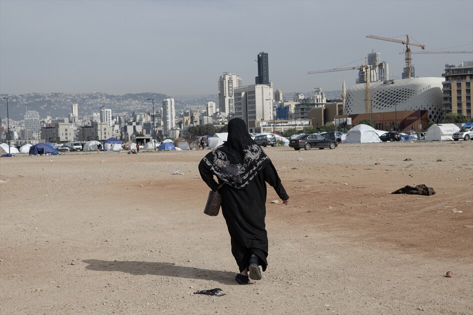 Displaced civilians struggle to survive in Beirut amid ongoing attacks