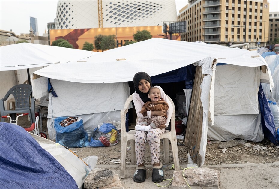 Displaced civilians struggle to survive in Beirut amid ongoing attacks