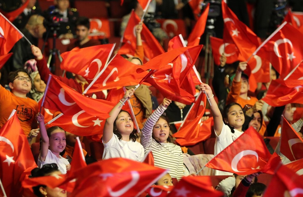 Konya'da 23 Nisan Ulusal Egemenlik ve Çocuk Bayramı kutlandı