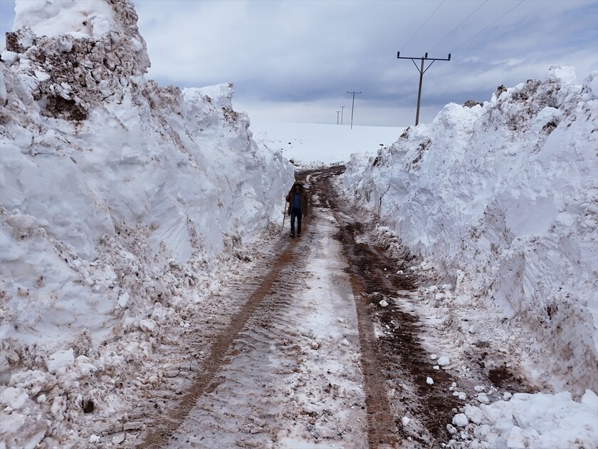 Bingöl'ün kuzeyinde kış, güneyinde bahar yaşanıyor