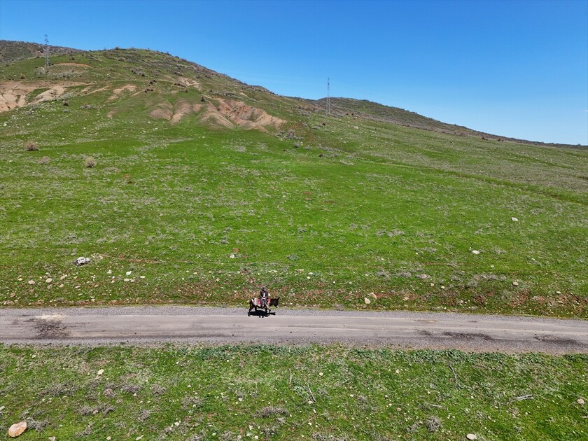 Bingöl'ün kuzeyinde kış, güneyinde bahar yaşanıyor