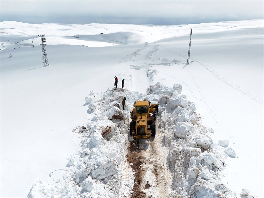 Bingöl'ün kuzeyinde kış, güneyinde bahar yaşanıyor