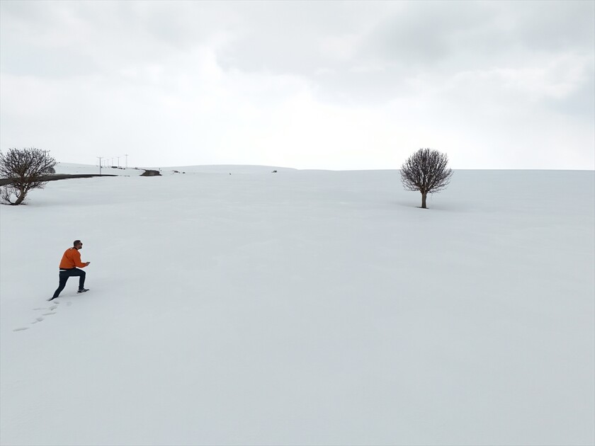 Bingöl'ün kuzeyinde kış, güneyinde bahar yaşanıyor