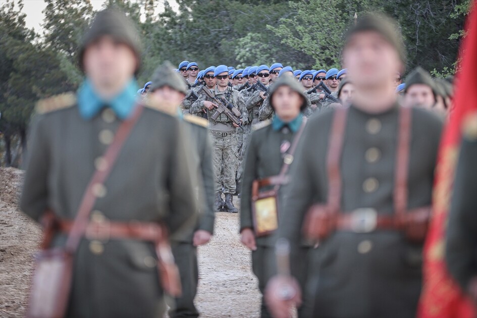 Gelibolu Yarımadası'nda 57. Alay Vefa Yürüyüşü