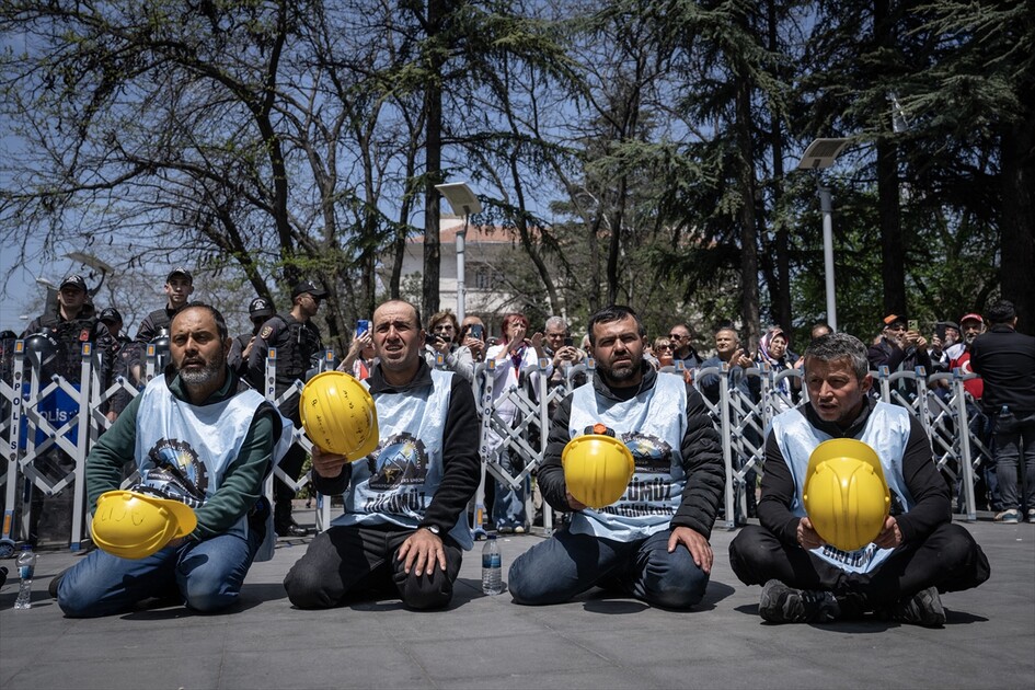 Ankara'daki maden işçilerinin eylemi uzlaşmayla sona erdi