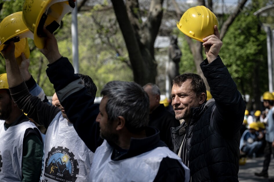 Ankara'daki maden işçilerinin eylemi uzlaşmayla sona erdi