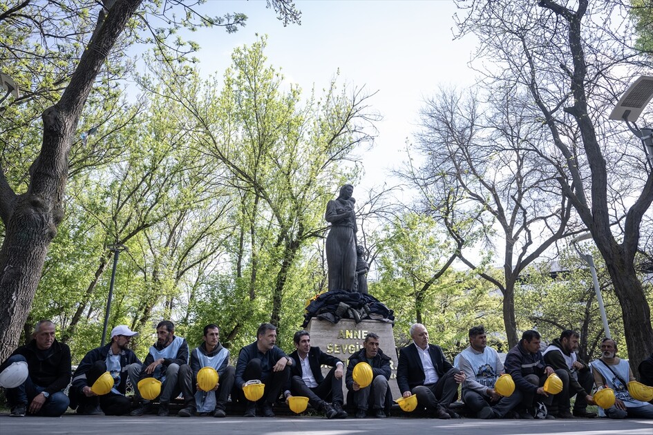 Ankara'daki maden işçilerinin eylemi uzlaşmayla sona erdi