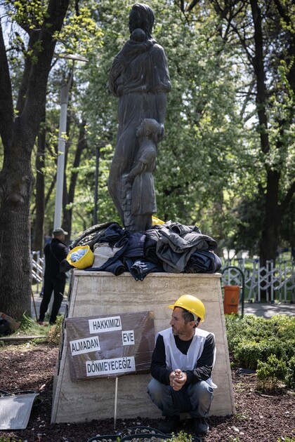 Ankara'daki maden işçilerinin eylemi uzlaşmayla sona erdi