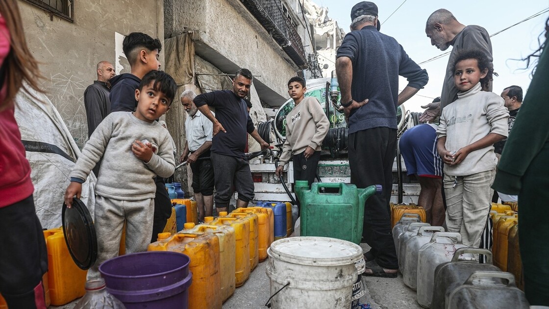 Gazze'de su krizi devam ediyor