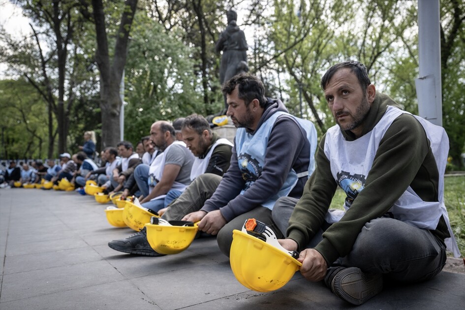 Ankara'daki maden işçilerinin eylemi uzlaşmayla sona erdi