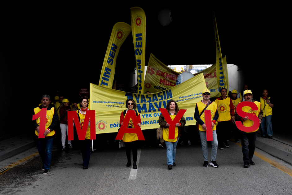 Ankara'da 1 Mayıs Emek ve Dayanışma Günü kutlanıyor