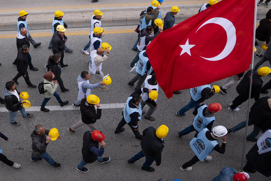 Ankara'da 1 Mayıs Emek ve Dayanışma Günü kutlanıyor