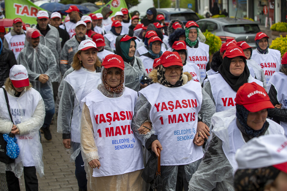 Bolu'da 1 Mayıs Emek ve Dayanışma Günü kutlandı