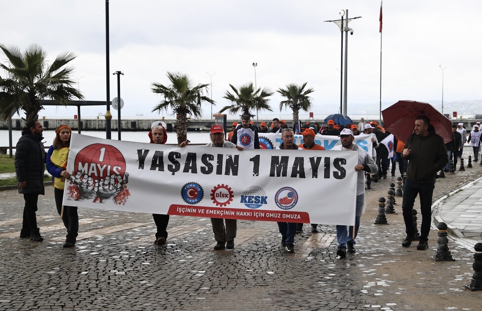 Sinop'ta 1 Mayıs Emek ve Dayanışma Günü kutlandı