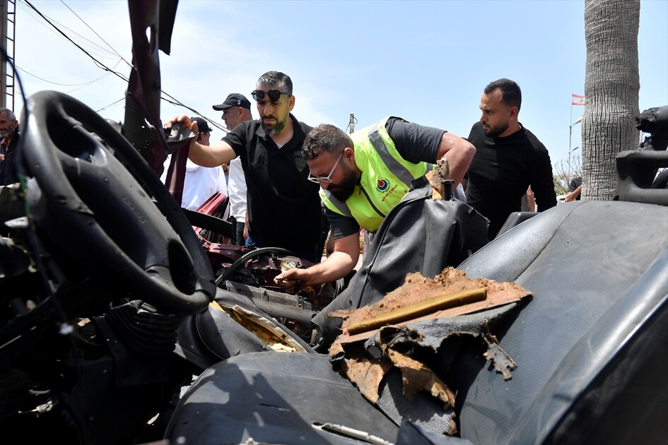 İsrail ordusu, ateşkese rağmen Lübnan'da 7 araca İHA saldırısı düzenledi