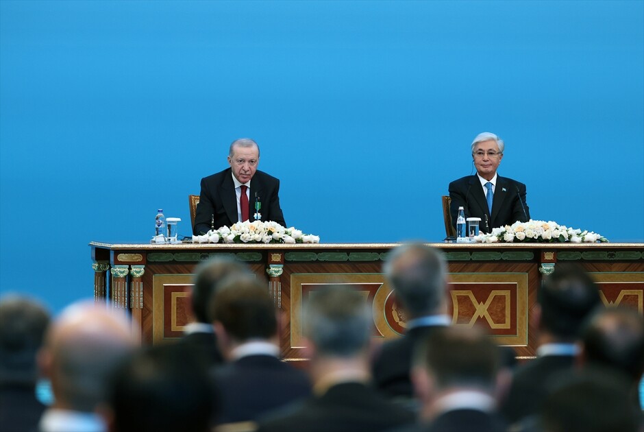 Cumhurbaşkanı Erdoğan, Kazakistan'da