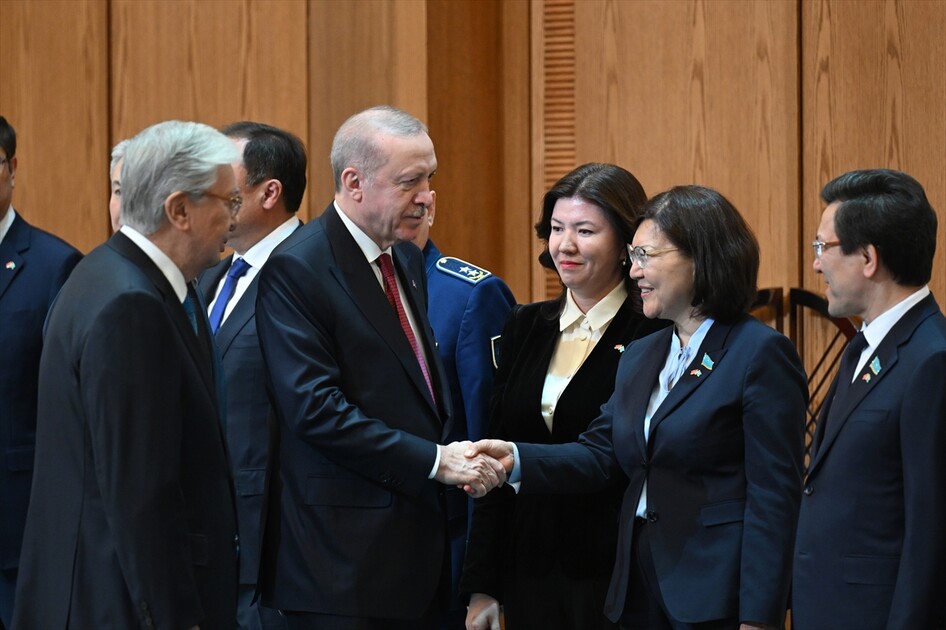 Cumhurbaşkanı Erdoğan, Kazakistan'da