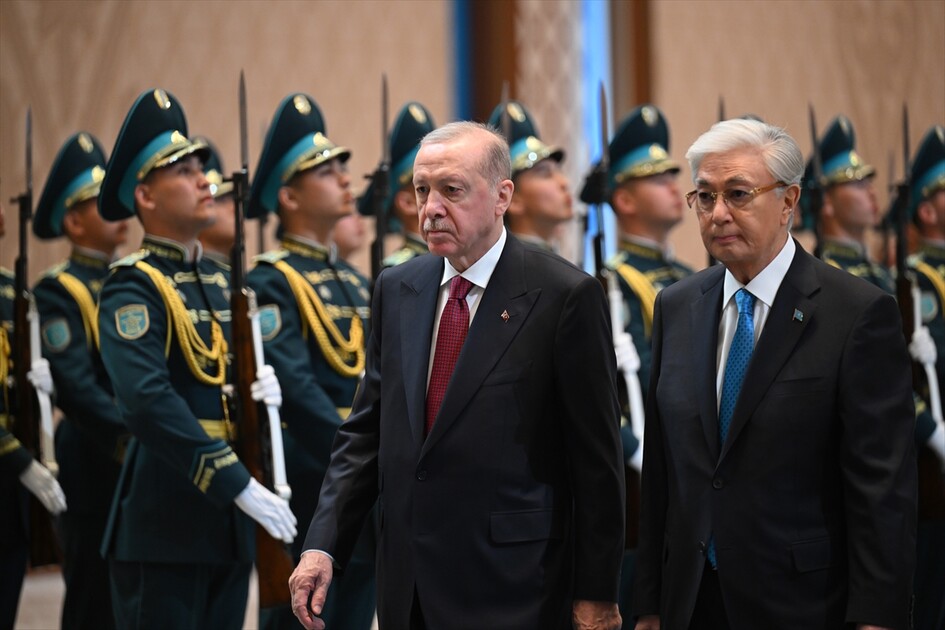 Cumhurbaşkanı Erdoğan, Kazakistan'da