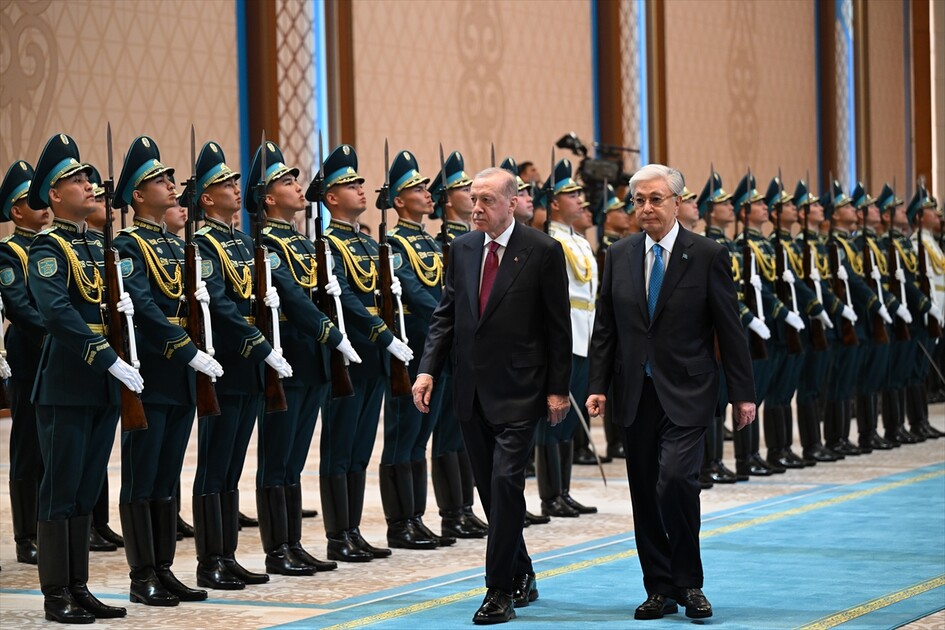 Cumhurbaşkanı Erdoğan, Kazakistan'da