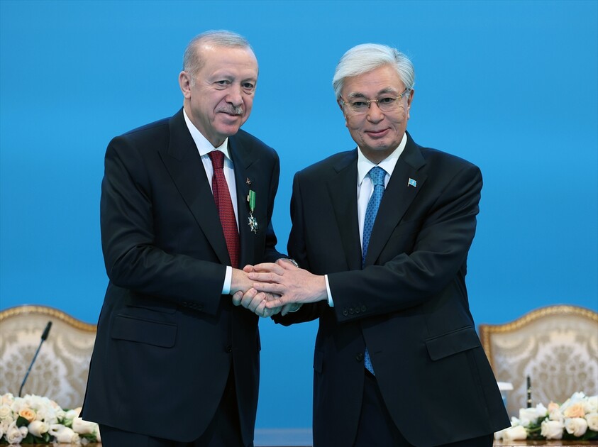 Cumhurbaşkanı Erdoğan, Kazakistan'da
