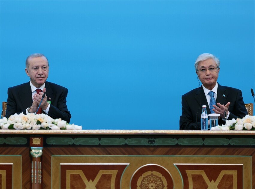 Cumhurbaşkanı Erdoğan, Kazakistan'da