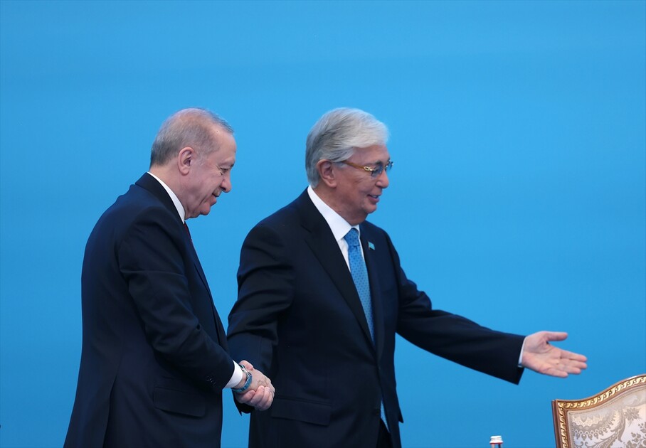 Cumhurbaşkanı Erdoğan, Kazakistan'da