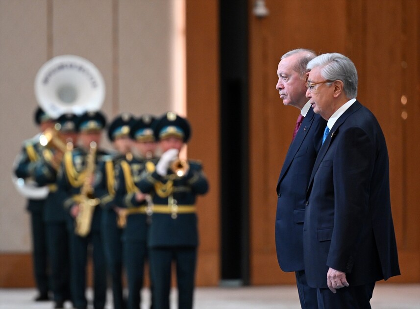 Cumhurbaşkanı Erdoğan, Kazakistan'da