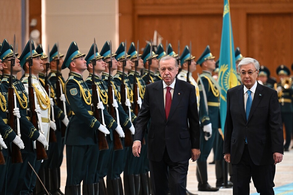 Cumhurbaşkanı Erdoğan, Kazakistan'da