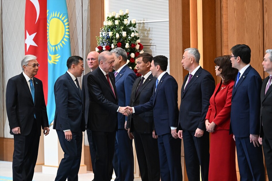 Cumhurbaşkanı Erdoğan, Kazakistan'da
