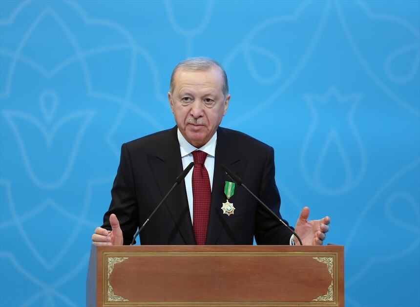 Cumhurbaşkanı Erdoğan, Kazakistan'da