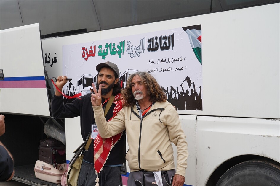 Sumud Kara Konvoyu, Gazze'deki ablukayı kırmak için Libya'daki kalkış noktasından yola çıktı