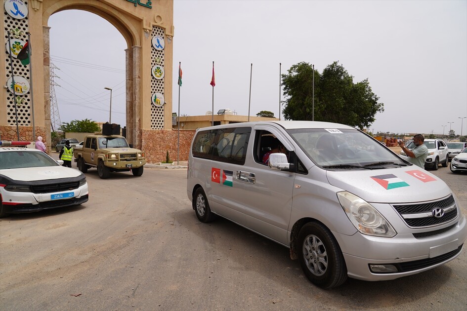 Sumud Kara Konvoyu, Gazze'deki ablukayı kırmak için Libya'daki kalkış noktasından yola çıktı