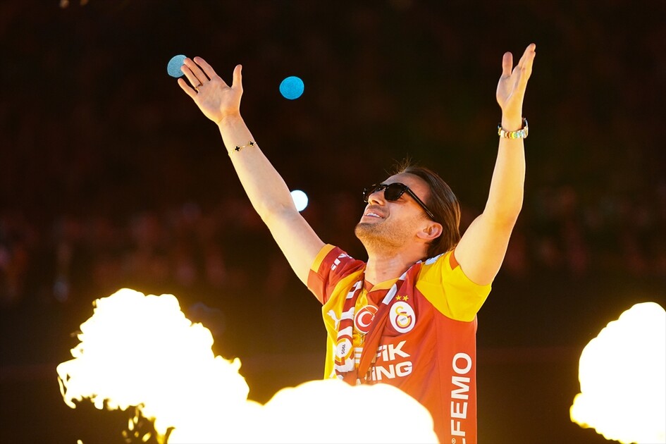 Galatasaray Futbol Takımı, RAMS Park'ta şampiyonluğu kutladı