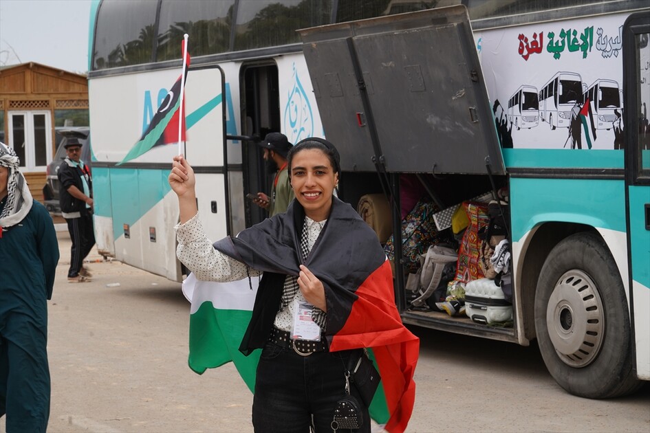 Sumud Kara Konvoyu, Gazze'deki ablukayı kırmak için Libya'daki kalkış noktasından yola çıktı