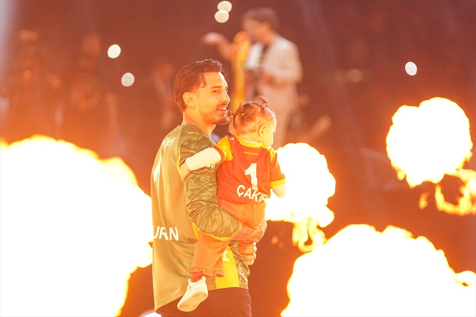 Galatasaray Futbol Takımı, RAMS Park'ta şampiyonluğu kutladı