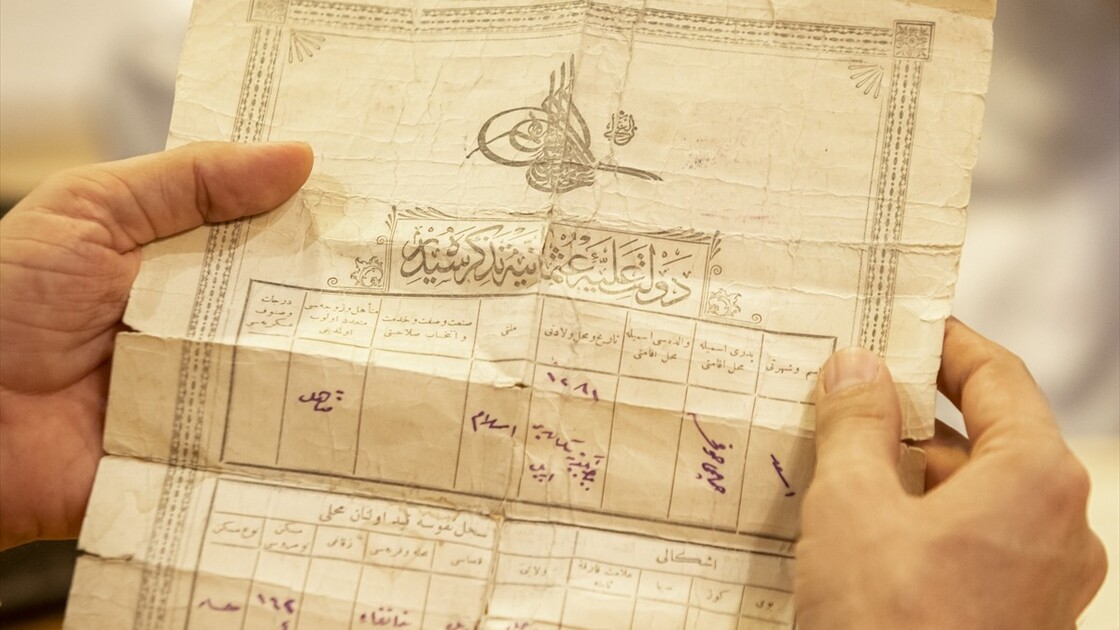 ئەرشیفێکی مێژوویی عوسمانی لە ماڵێکی هەولێریدا پارێزراوە