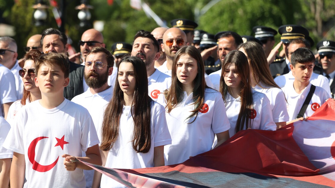 Kırklareli'nde 19 Mayıs Atatürk'ü Anma Gençlik ve Spor Bayramı kutlandı